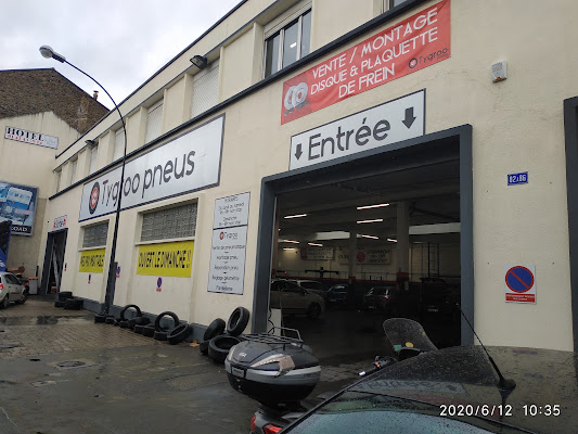 Tygroo pneus, garage à Saint-Denis