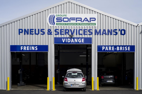 Pneus & Services Mans'O - Groupe SOFRAP, garage à Le Mans