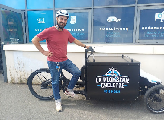La Plomberie Cyclette - Plombier à vélo à Angers -, plombier à Angers