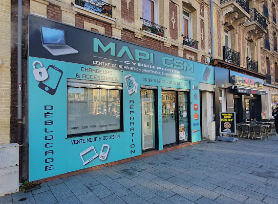 Mapi GSM - Cyber Phone : Service déblocage, réparation de téléphone Le Havre, réparation de smartphone à Le Havre