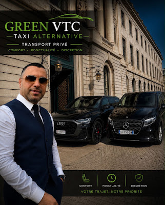 Green VTC – Taxi alternative à Villeurbanne et aéroport, taxi à Villeurbanne