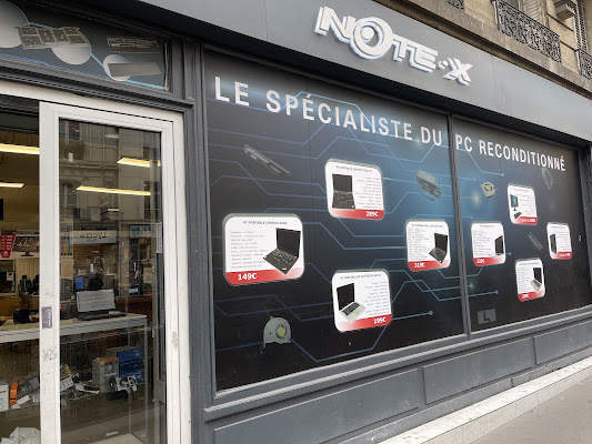 NOTE-X, magasin d'informatique à Paris
