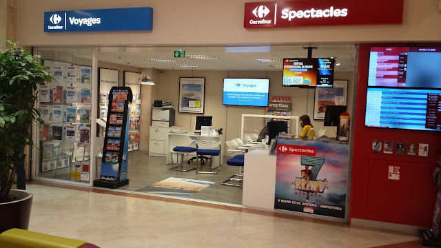 Carrefour voyages Angers Grand Maine, agence de voyage à Angers