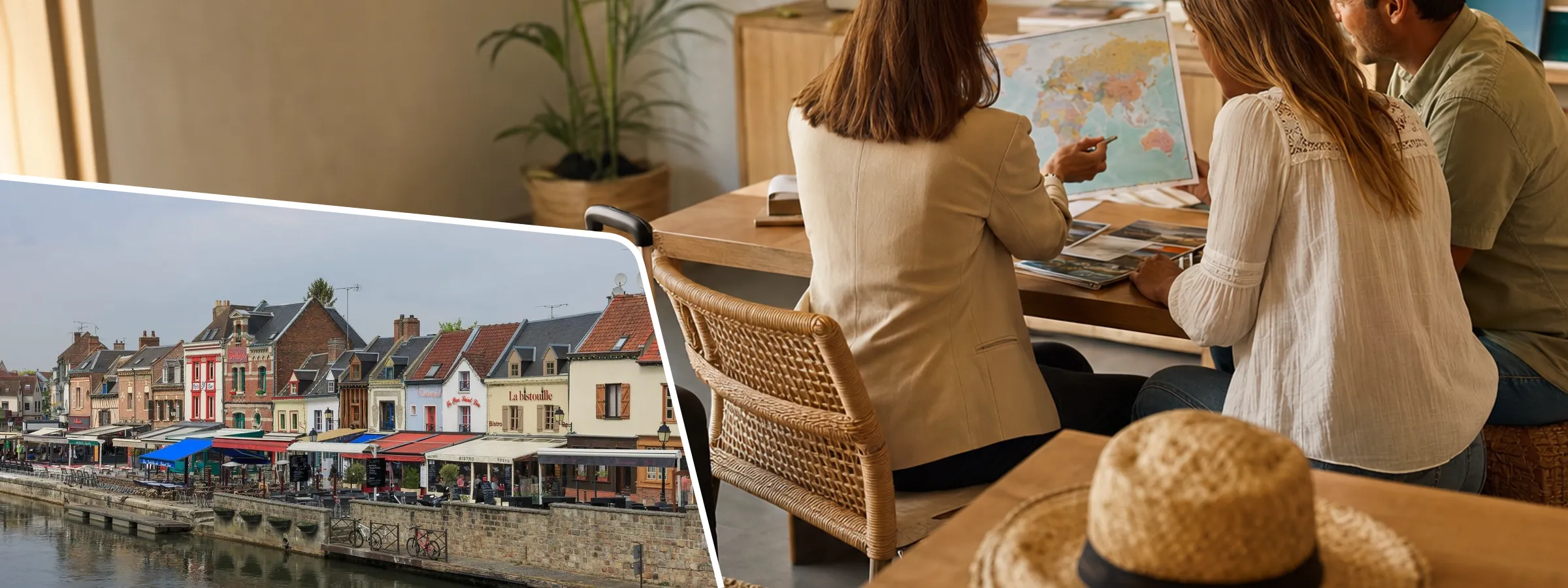 Agence de voyage à Amiens