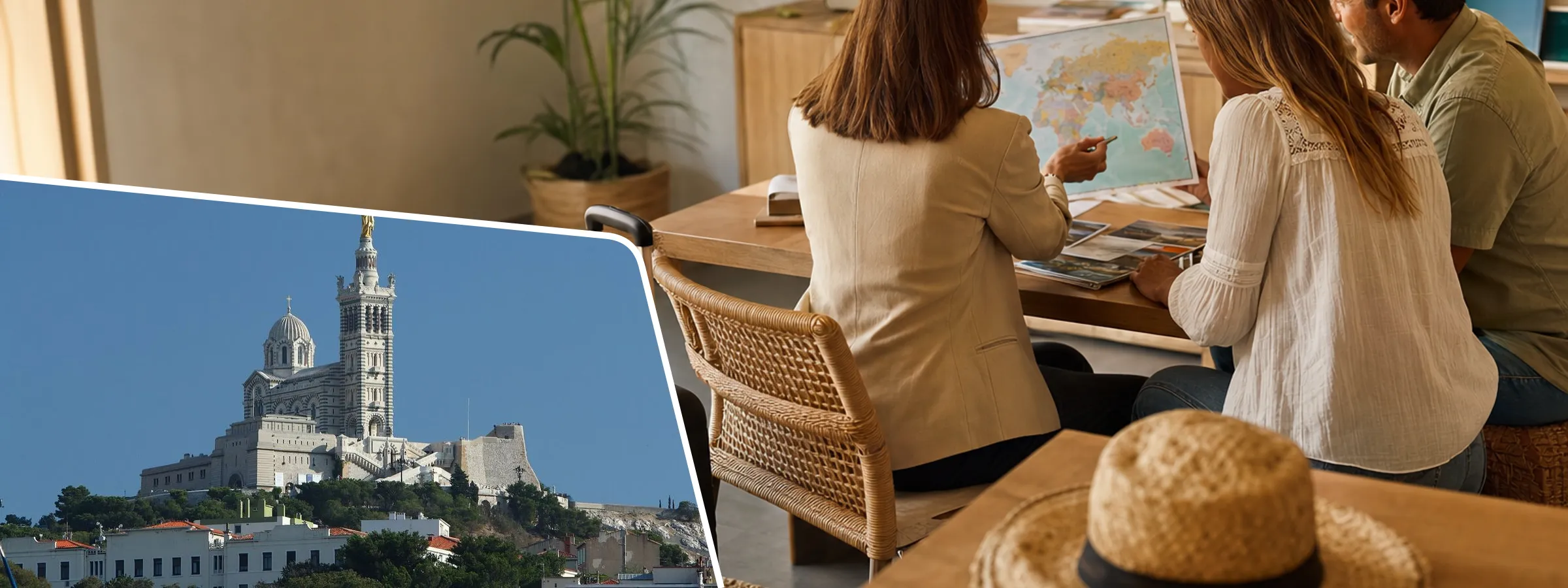 Agence de voyage à Marseille