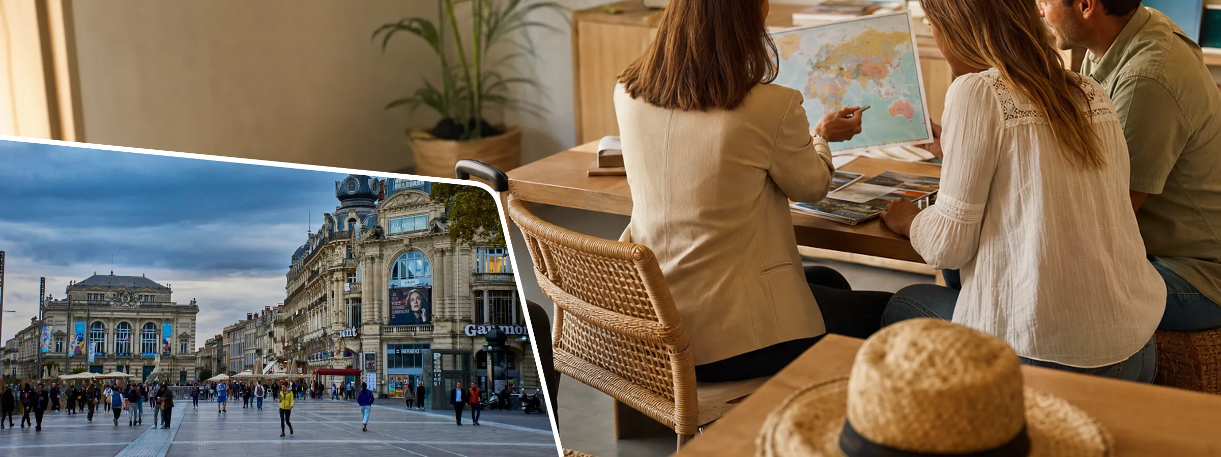Agence de voyage à Montpellier