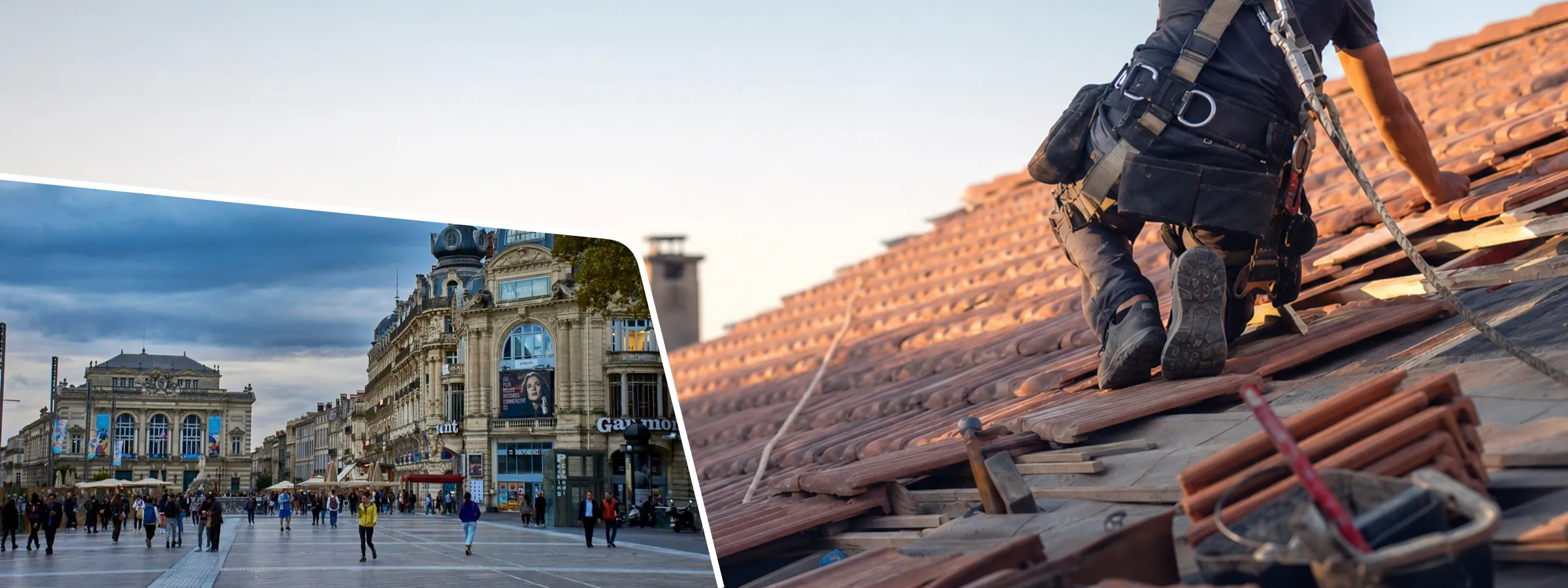 Couvreur à Montpellier