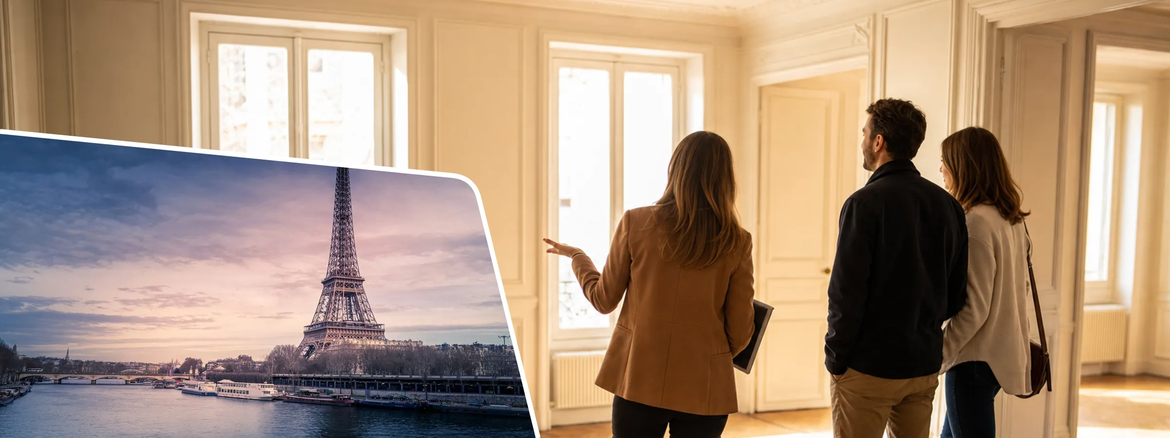 Agence immobilière à Paris