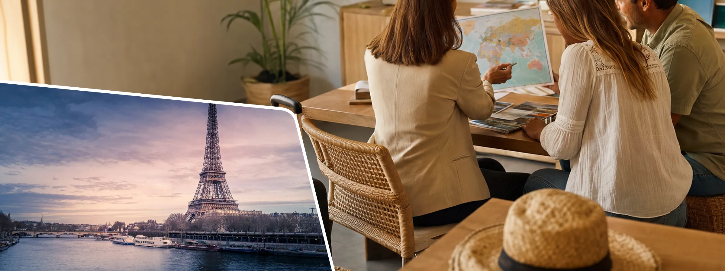 Agence de voyage à Paris
