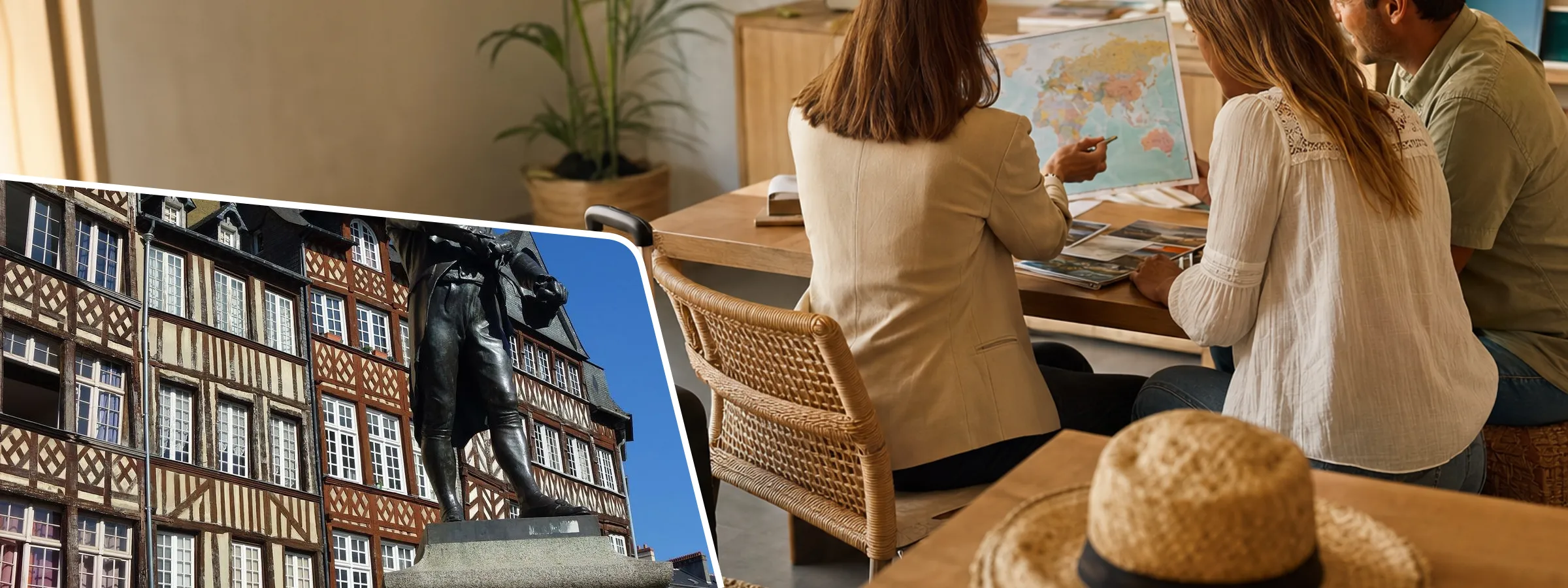 Agence de voyage à Rennes