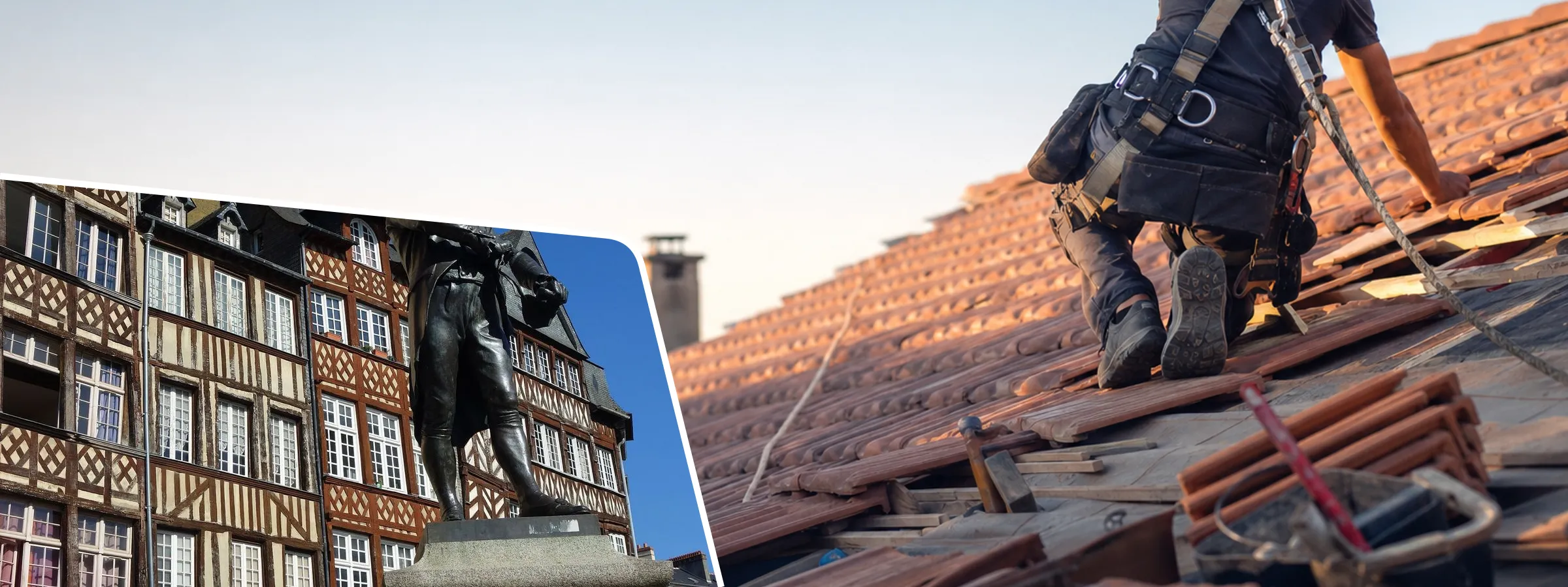 Couvreur à Rennes